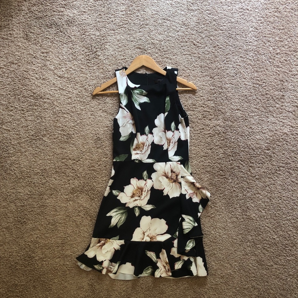 Floral Aqua Dress